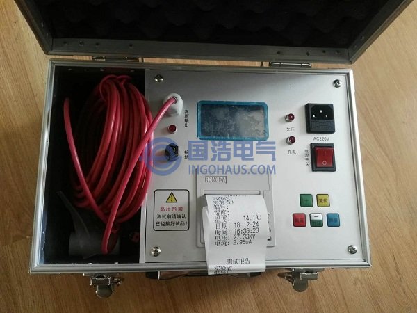 GHZA600氧化鋅避雷器直流參數(shù)測試儀產(chǎn)品實拍
